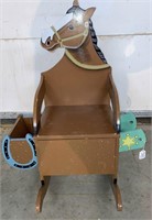Vintage Baby Potty Chair/ Rocking Chair