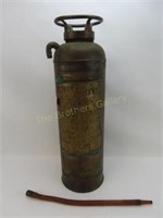 George Washington Brass Fire Extinguisher - 24" T