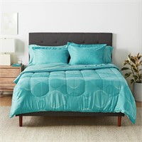 Microfiber Bed-in-a-Bag Comforter 5 pcs Twin