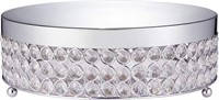 Kyriathe 16 Inches Silver Round Cake Stand