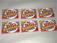 1988 Topps Baseball Cards LOT of 6 Unopened Pack