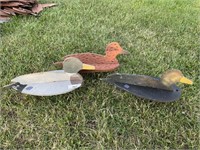 2 piece Field Duck Silhouette Decoys