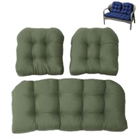 3 Piece Patio Furniture Cushions, Outdoor...