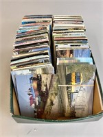 VERY LARGE COLLECTION OF VINTAGE POSTCARDS