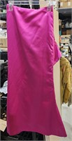Long Hot Pink 2 Pc Gown sz 6