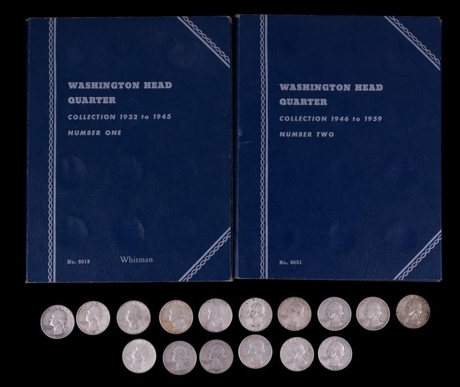 US Washington Silver Quarters