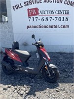 2010 KYMCO Guility 50 Red Gas Powered Scooter