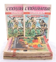 L'explorateur. Lot de 51 fascicules (1949-1952)