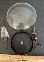 VINTAGE CLOCK PARTS-ASSORTED