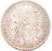 Coin 1881-O Morgan Silver Dollar Uncirculated