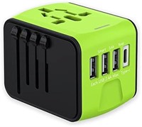 RXSQUL UNIVERSAL TRAVEL ADAPTER WITH USB