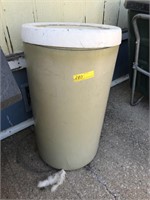 Soft water salt barrel