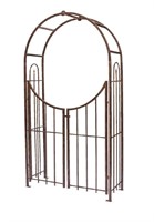 New Panacea Top Garden Arch/Arbour with Gate, Dime