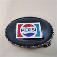 Enamel Pepsi Belt Buckle