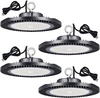 $356  4 Pack 300W UFO LED High Bay Light Fixture