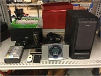 SONY sub woofer, Paramax speakers and more