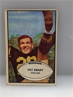 1953 Bowman #10 Pat Brady "Pittsburgh Steelers"