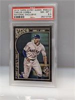 2015 Topps GQ Nat Exclusive Correa RC PSA 8.5