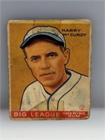 1933 Goudey Gum Harry McCurdy #170* TAPE