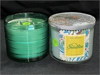 2 BATH AND BODY WORKS 3 WICK CANDLES - SUNDRESS