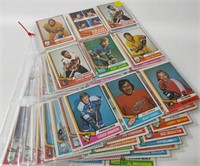 72 1974 OPC Hockey Cards