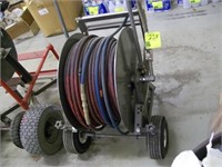 HANNEY 4000psi PORTABLE SEWER HOSE REEL WITH