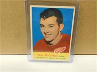 1957-58 Topps Thomas McCarthy #37 Hockey Card
