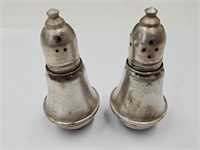 Vintage Sterling Silver Weighted Shakers