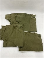 Lot of Vintage Military Single Stitch Shirts