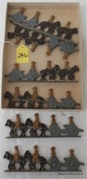Flat 6 Cast Cavalry/Horse-Drawn Cannons