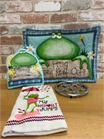 Frog Kitchen Set - 4 placemats