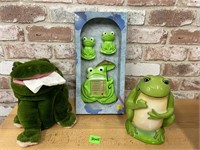 Bath Set Frogs