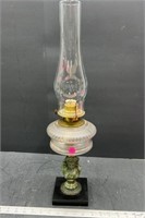 Oil Lamp with Bust Base