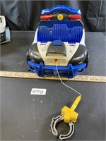Police Car Toy with Tow Hook on Front