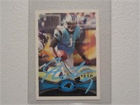 CAM NEWTON SIGNED SPORTS CARD WITH COA