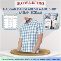 NEW HAGGAR BANGLADESH MADE SHIRT(ASIAN SIZE:M)