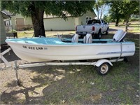 14' FIBERGLASS BOAT