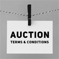 Auction Terms & Conditions