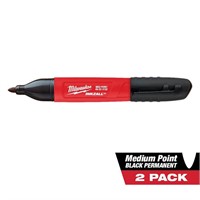 INKZALL Black Jobsite Permanent Marker (2-Pack)