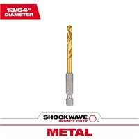 SHOCKWAVE 13/64 in. Titanium Drill Bit