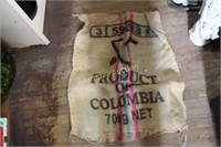 BURLAP ADVERTISEMENT BAG