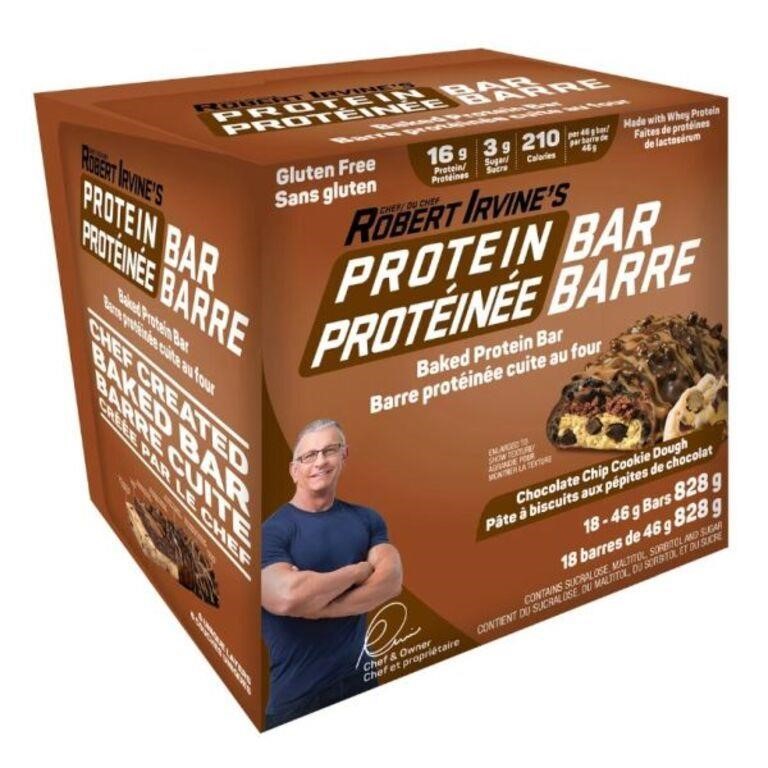 18-Pk Chef Robert Irvine's Baked Protein Bars,