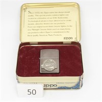 1992 Zippo 60th Anniversary Lighter in Tin