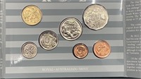 1987 UNC Royal Australian Mint (7) Coins Set
