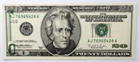 1996 $20 FEDERAL RESERVE NOTE (ERROR NOTE)