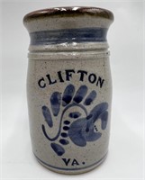 Salt Glazed Pottery Jar Clifton, VA