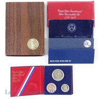 1966 to 1976 U.S. 40%-Silver Mint Sets (6)