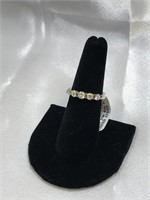 14K Gold 1CTW 5 Stone Diamond Band Ring