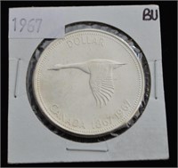 RCM 1967 Silver Dollar