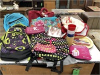 Assorted Bags and Backpacks